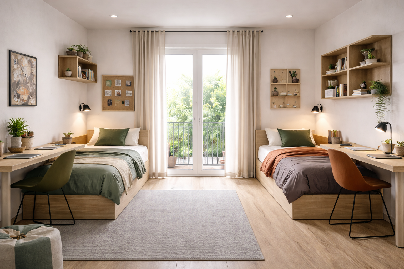 Aménager une chambre pour 2 adolescents