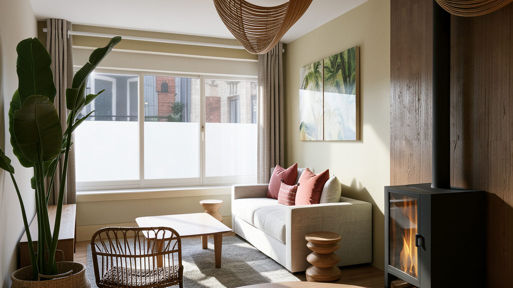 rénovation d'un séjour, rénovation d'une pièce de vie toute en longueur